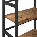 Bogreol Gammelt træ 60 x 29,5 x 115 cm Konstrueret træ