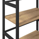 Bogreol 3 niveauer 60 x 29,5 x 115 cm Konstrueret træ