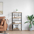 Bogreol Artisan Egetræ 60 x 29,5 x 115 cm Konstrueret træ