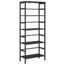 Bogreol Sort eg 60 x 29,5 x 149 cm Konstrueret træ