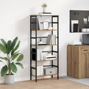 Bogreol Artisan Egetræ 60 x 29,5 x 149 cm Konstrueret træ