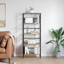 Bogreol Artisan Egetræ 60 x 29,5 x 149 cm Konstrueret træ