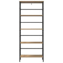 Bogreol Artisan Egetræ 60 x 29,5 x 149 cm Konstrueret træ