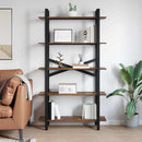 Bogreol Røget eg 100 x 33,5 x 178 cm Konstrueret træ