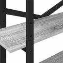 Bogreol Grå Sonoma 100 x 33,5 x 178 cm Konstrueret træ