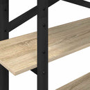 Bogreol Sonoma eg 100 x 33,5 x 140 cm Konstrueret træ