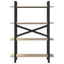Bogreol Sonoma eg 100 x 33,5 x 140 cm Konstrueret træ