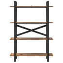 Bogreol Gammelt træ 100 x 33,5 x 140 cm Konstrueret træ