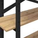 Bogreol Artisan Egetræ 100 x 33,5 x 140 cm Konstrueret træ