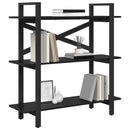 Bogreol Sort eg 100 x 33,5 x 102 cm Konstrueret træ