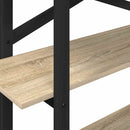 Bogreol Sonoma eg 100 x 33,5 x 102 cm Konstrueret træ
