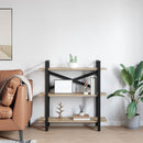 Bogreol Sonoma eg 100 x 33,5 x 102 cm Konstrueret træ