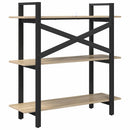 Bogreol Sonoma eg 100 x 33,5 x 102 cm Konstrueret træ
