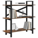Bogreol Røget eg 100 x 33,5 x 102 cm Konstrueret træ