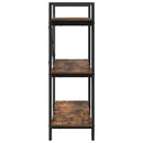 Bogreol Røget eg 100 x 33,5 x 102 cm Konstrueret træ