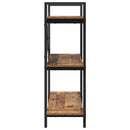 Bogreol Gammelt træ 100 x 33,5 x 102 cm Konstrueret træ