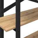 Bogreol Artisan Egetræ 100 x 33,5 x 102 cm Konstrueret træ