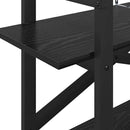 Bogreol Sort eg 100 x 33,5 x 64 cm Konstrueret træ