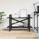 Bogreol Sort eg 100 x 33,5 x 64 cm Konstrueret træ