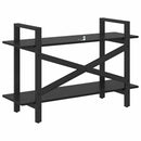 Bogreol Sort eg 100 x 33,5 x 64 cm Konstrueret træ