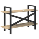 Bogreol Sonoma eg 100 x 33,5 x 64 cm Konstrueret træ