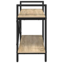 Bogreol Sonoma eg 100 x 33,5 x 64 cm Konstrueret træ