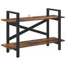 Bogreol Røget eg 100 x 33,5 x 64 cm Konstrueret træ