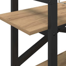 Bogreol Artisan Egetræ 100 x 33,5 x 64 cm Konstrueret træ