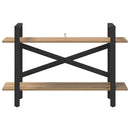 Bogreol Artisan Egetræ 100 x 33,5 x 64 cm Konstrueret træ