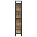 Bogreol 9 niveauer 75 x 30 x 156 cm Konstrueret træ