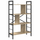 Bogreol Sonoma eg 75 x 30 x 123,5 cm Konstrueret træ
