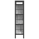 Bogreol 7 niveauer 75 x 30 x 123,5 cm Konstrueret træ