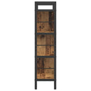 Bogreol Gammelt træ 75 x 30 x 123,5 cm Konstrueret træ