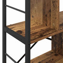 Bogreol Gammelt træ 75 x 30 x 91 cm Konstrueret træ