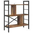 Bogreol Gammelt træ 75 x 30 x 91 cm Konstrueret træ