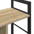 Bogreol Sonoma eg 75 x 30 x 58,5 cm Konstrueret træ