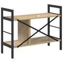 Bogreol Sonoma eg 75 x 30 x 58,5 cm Konstrueret træ