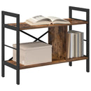 Bogreol Røget eg 75 x 30 x 58,5 cm Konstrueret træ