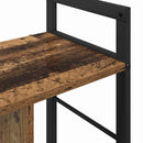 Bogreol Gammelt træ 75 x 30 x 58,5 cm Konstrueret træ