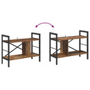 Bogreol Gammelt træ 75 x 30 x 58,5 cm Konstrueret træ