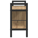 Bogreol Artisan Egetræ 75 x 30 x 58,5 cm Konstrueret træ