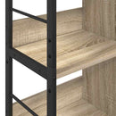 Bogreol Sonoma eg 82 x 32 x 144,5 cm Konstrueret træ