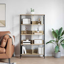 Bogreol Sonoma eg 82 x 32 x 144,5 cm Konstrueret træ