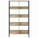 Bogreol Sonoma eg 82 x 32 x 144,5 cm Konstrueret træ
