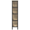 Bogreol Sonoma eg 82 x 32 x 144,5 cm Konstrueret træ
