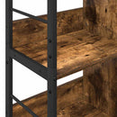Bogreol Røget eg 82 x 32 x 144,5 cm Konstrueret træ