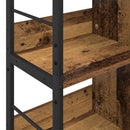 Bogreol Gammelt træ 82 x 32 x 144,5 cm Konstrueret træ