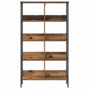 Bogreol Gammelt træ 82 x 32 x 144,5 cm Konstrueret træ