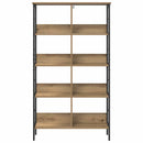 Bogreol Artisan Egetræ 82 x 32 x 144,5 cm Konstrueret træ