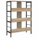 Bogreol Sonoma eg 82 x 32 x 112 cm Konstrueret træ